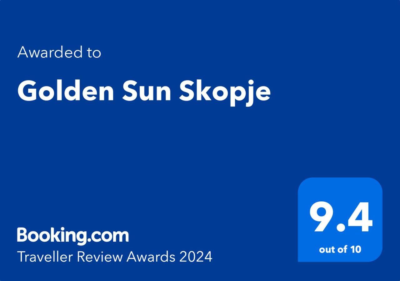 Golden Sun Skopje Apartment Екстериор снимка
